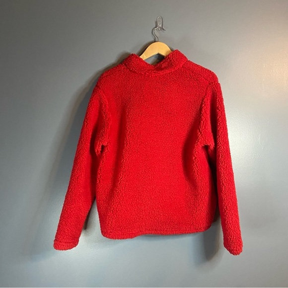 Knights Apparel Red Bulldogs Red Fleece Pullover Sweatshirt - Picture 6 of 7